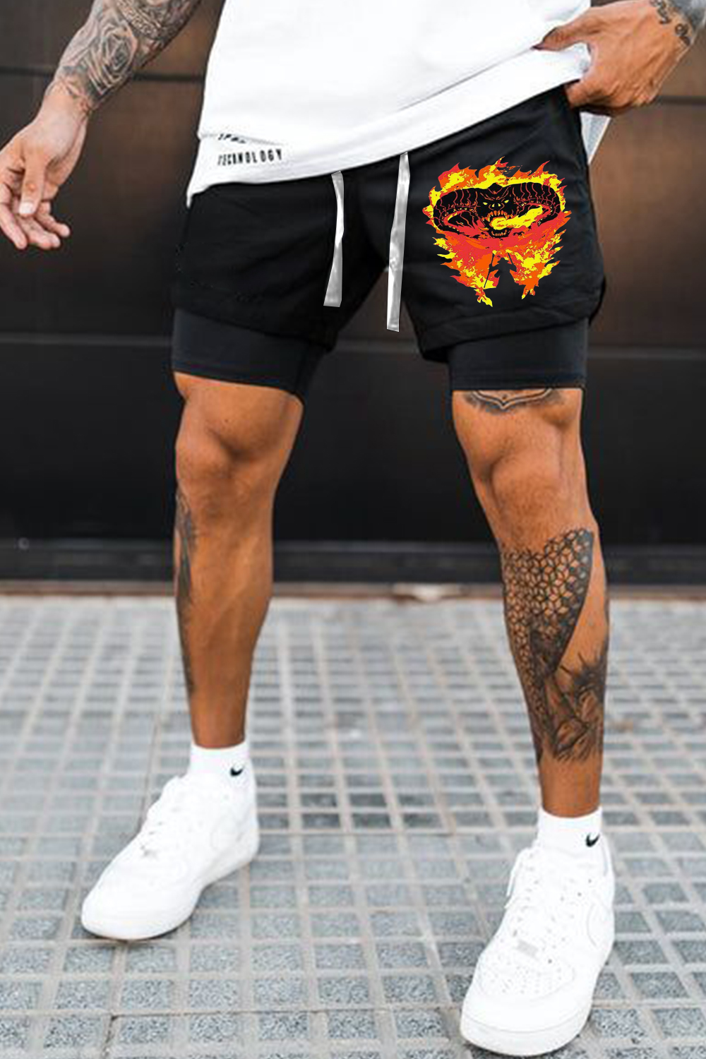 Lord of the Rings fans casual shorts