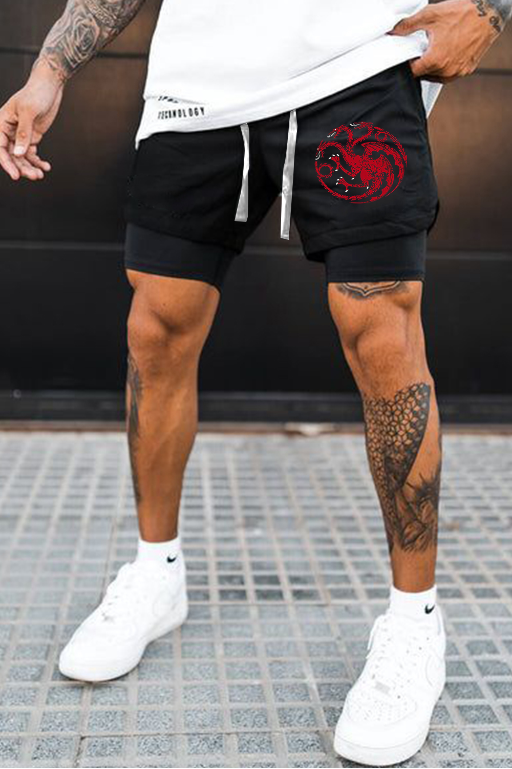 Lord of the Rings fans casual men's shorts