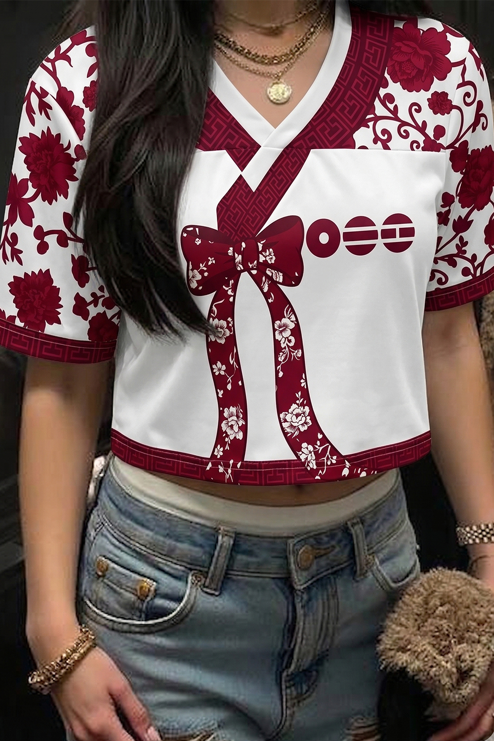 Arirang BTS World Tour 2026 Jersey Crop Top