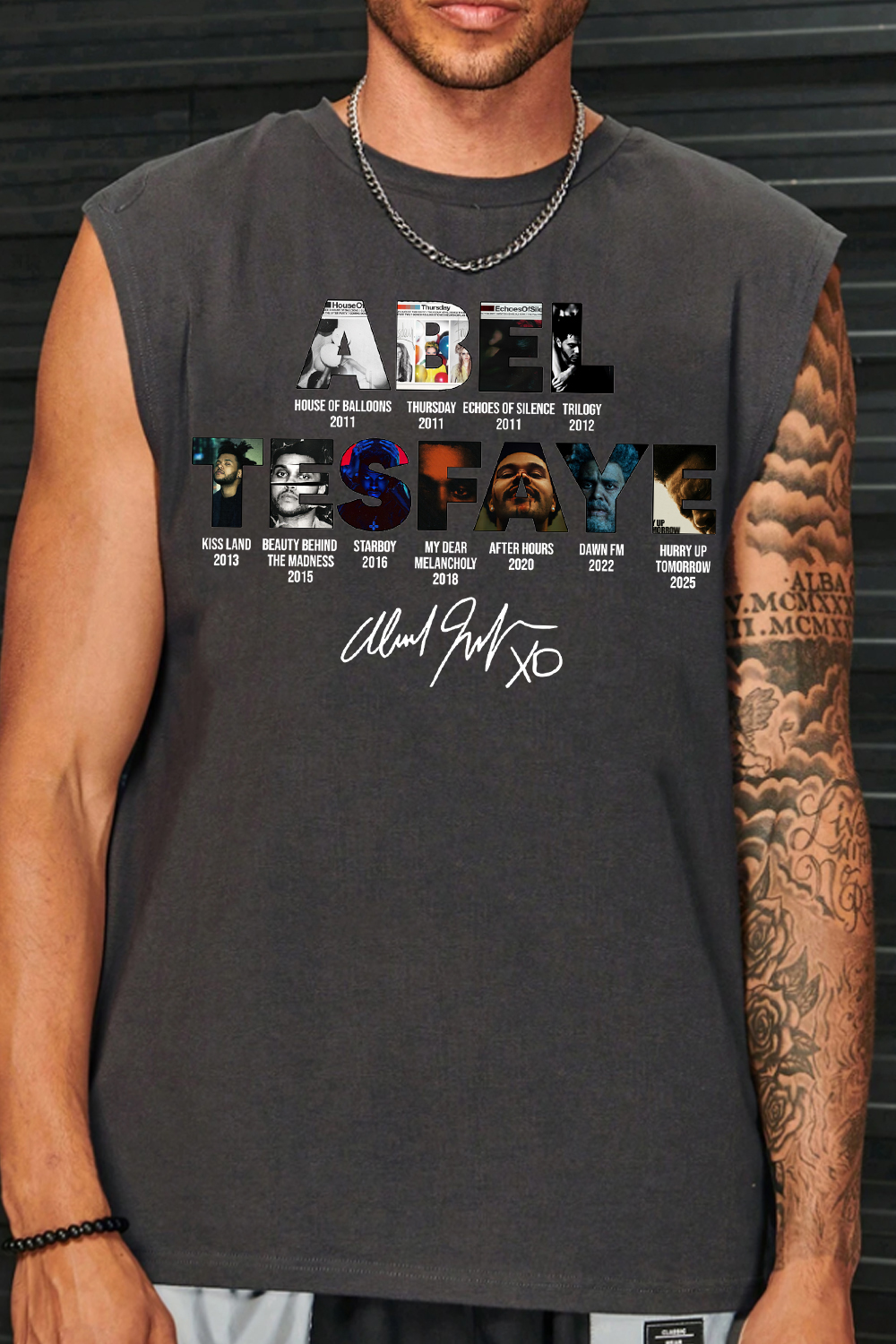 abeltesfaye Theweeknd men tank