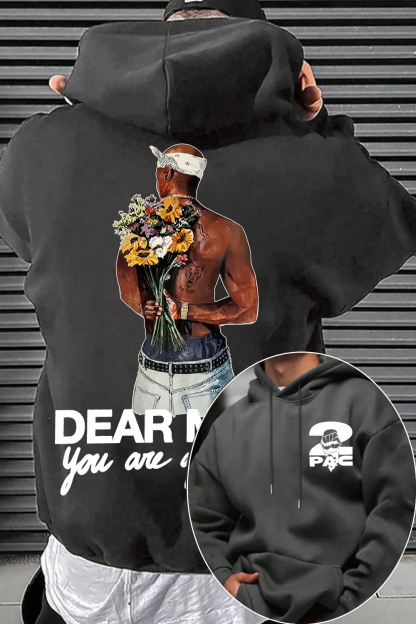 2pac Two-Sided Hoodie