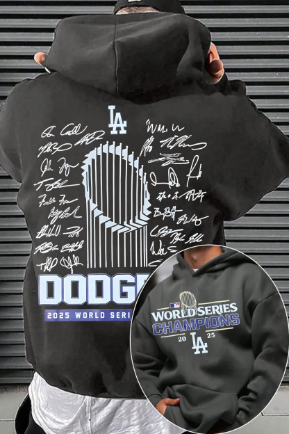 Dodgers 2025 World Series Champions Hoodie