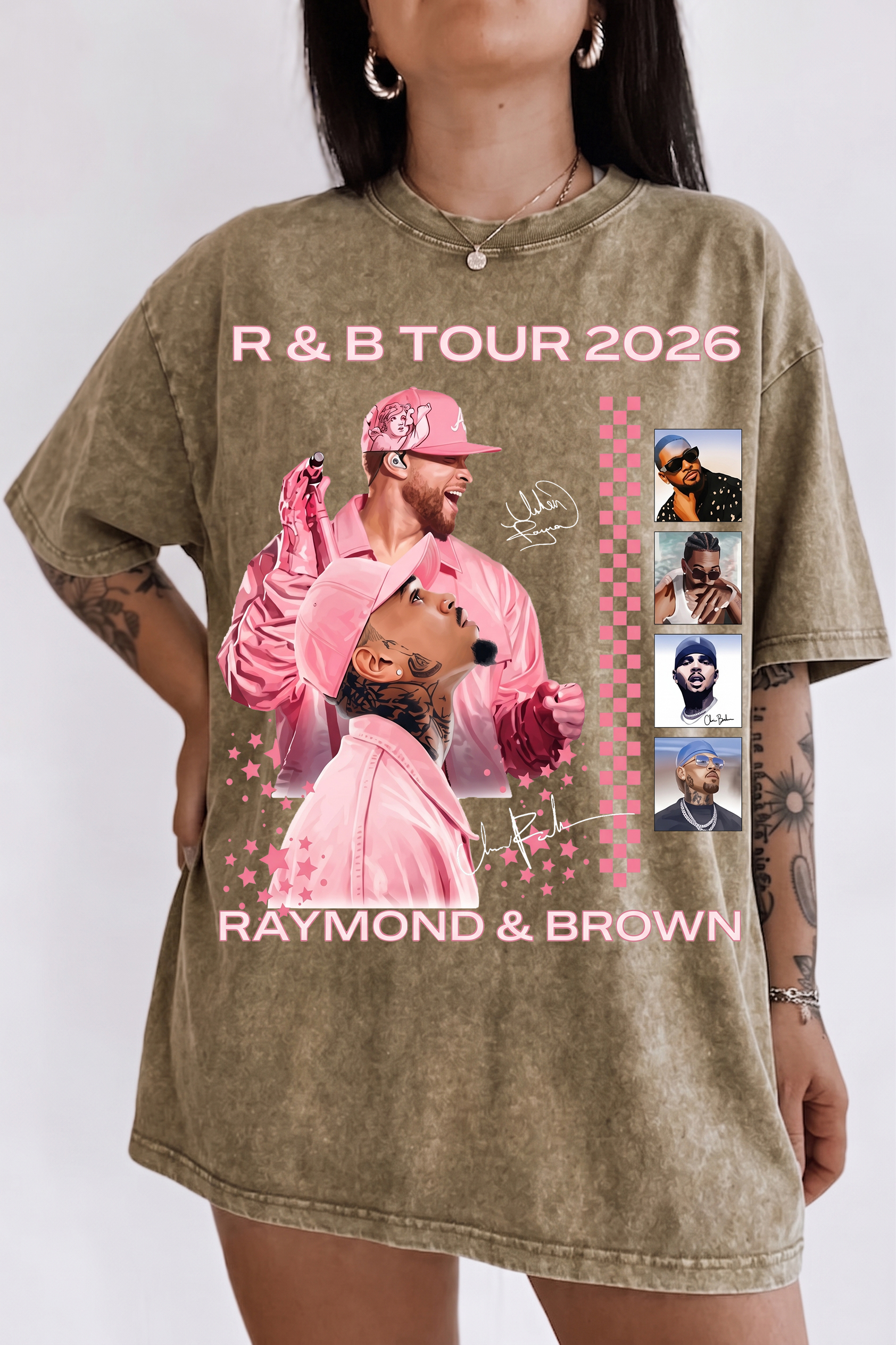 Raymond & Brown Tour Washed Cotton Tee