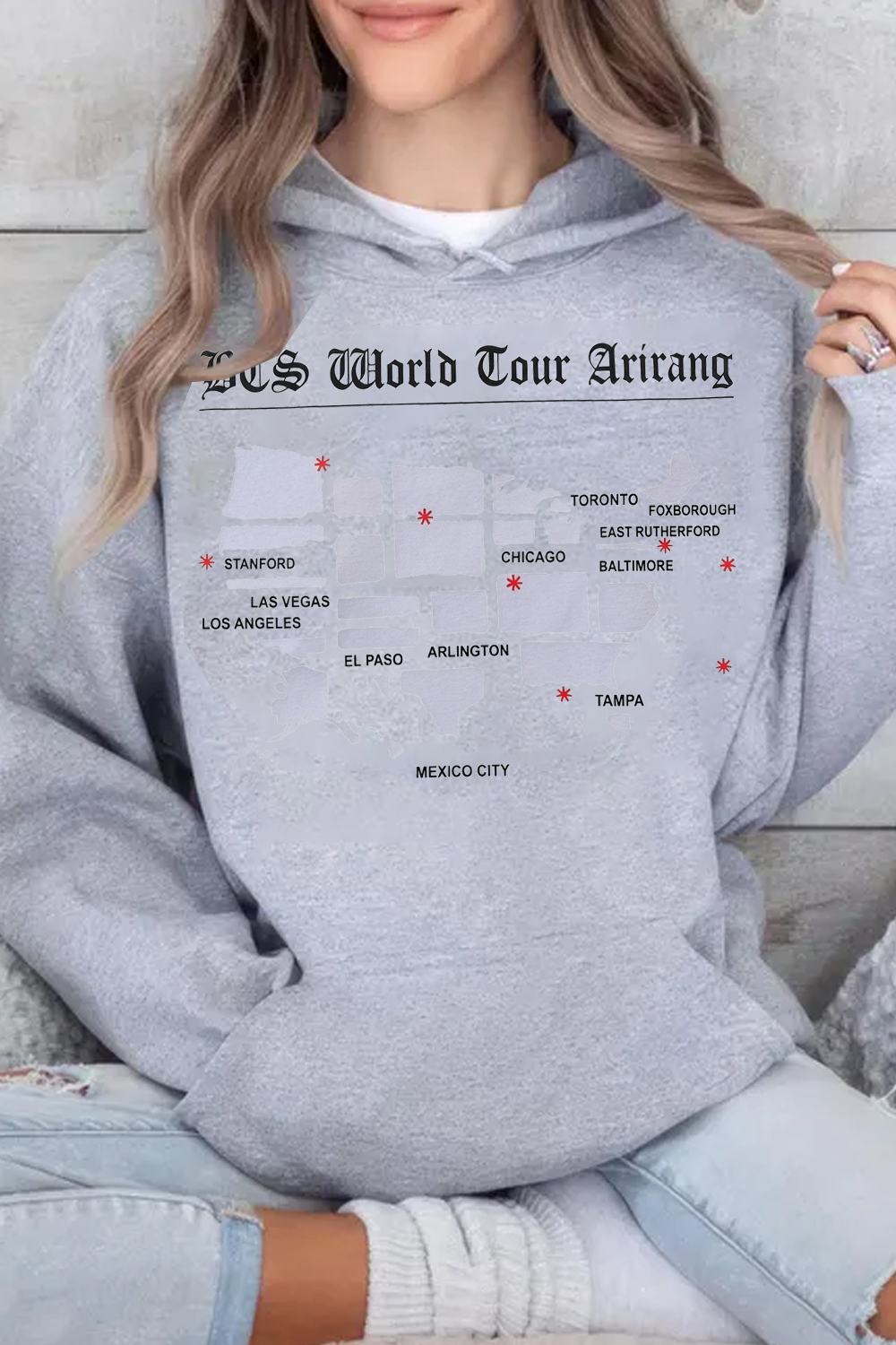 BTS Mexico City Tour Hoodie