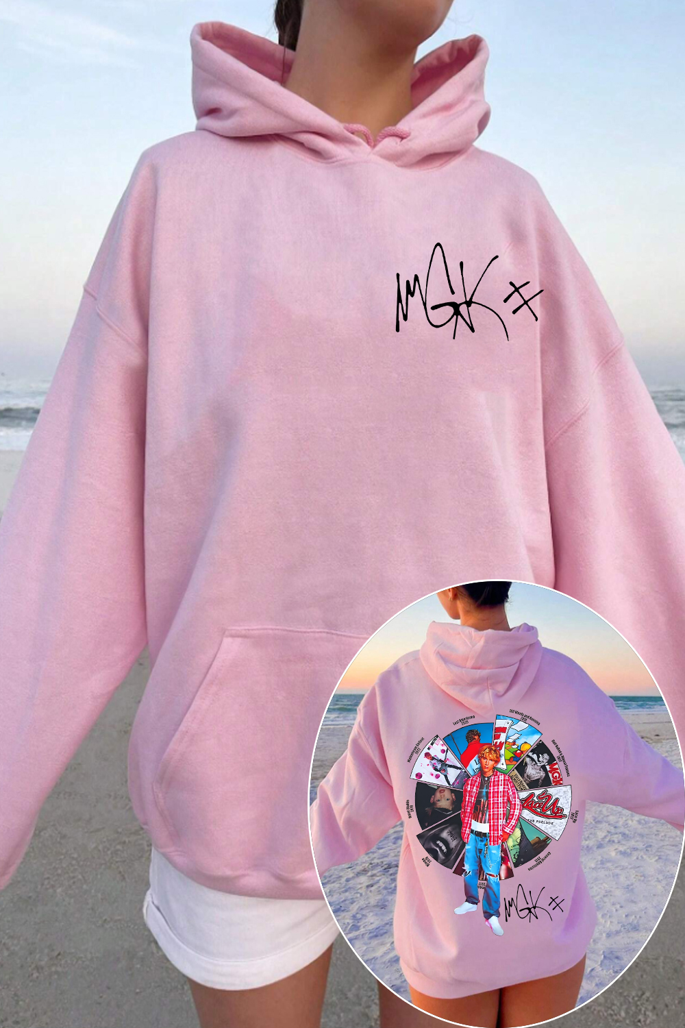 MGK Oversized Rapper Tour Hoodie