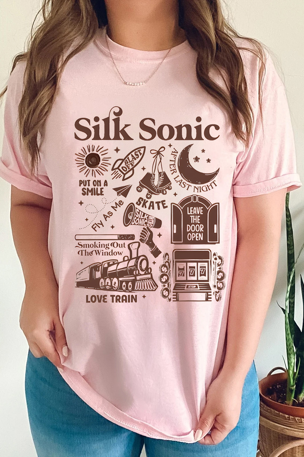 Bruno Mars An Evening with Silk Sonic Album Shirt