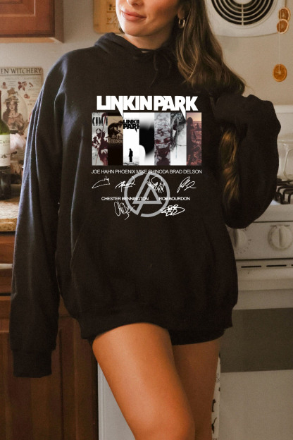 LP Logo Signatures Hoodies For Women