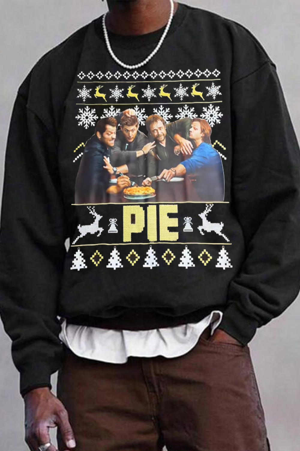 Supernatural  XMAS Sweatshirt