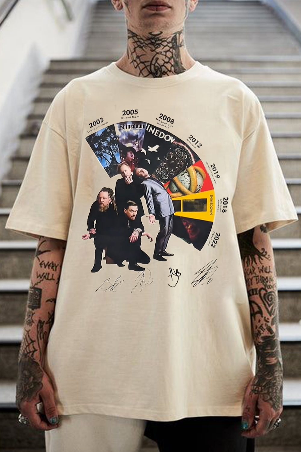 Shinedowm Band T-Shirt