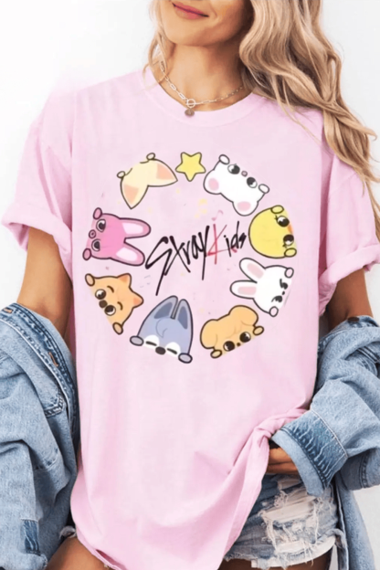 Stray Kids Cartoon Shirt