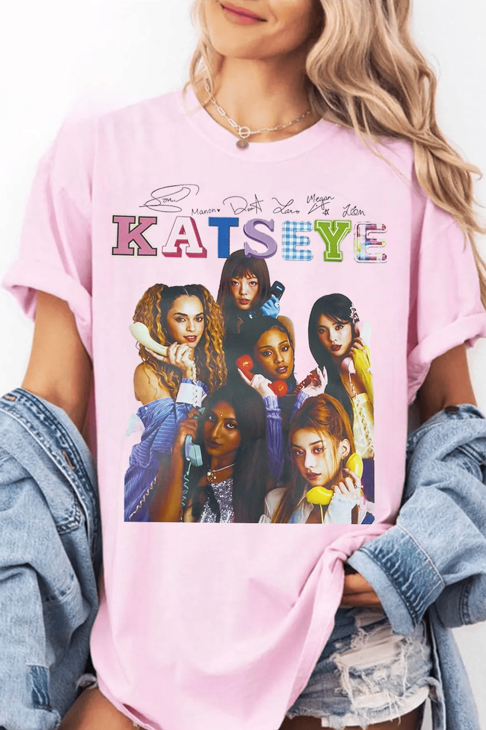 Katseye Y2k Star Unisex Youth Shir