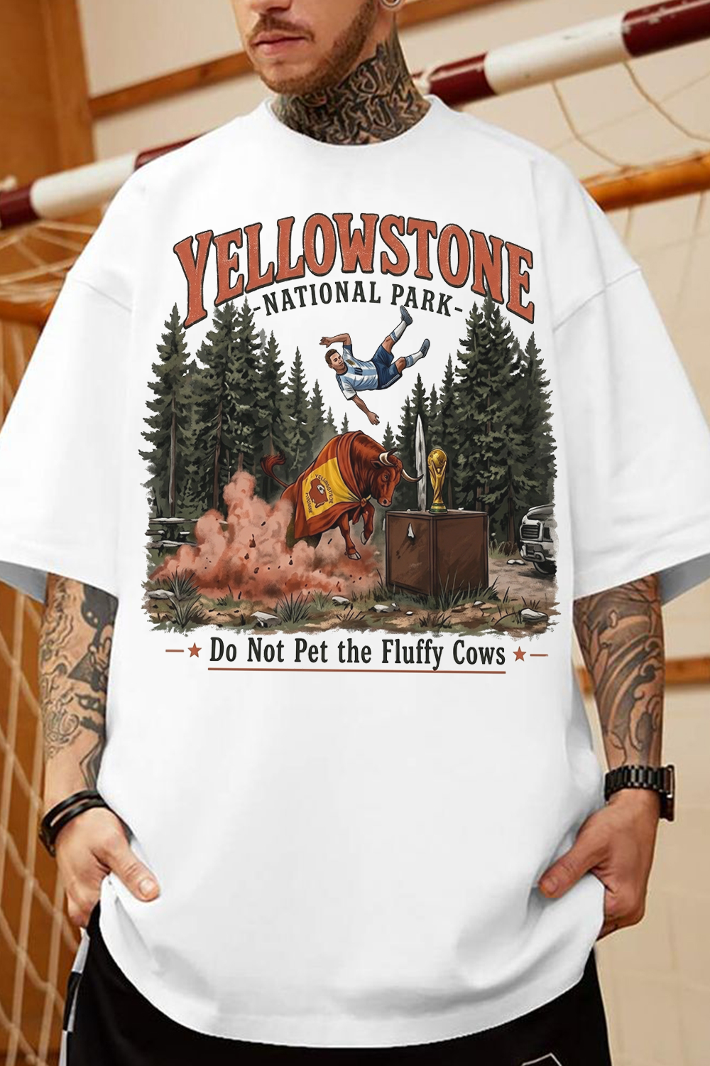 Yellowstone National Park Funny World Cup Shirt