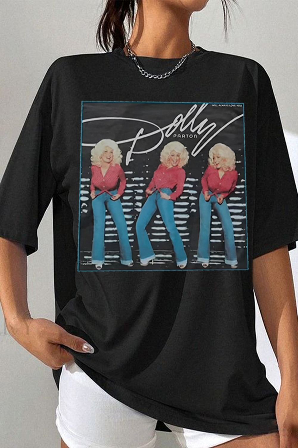Dolly Parton 70s Album Cover Retro T-Shirt