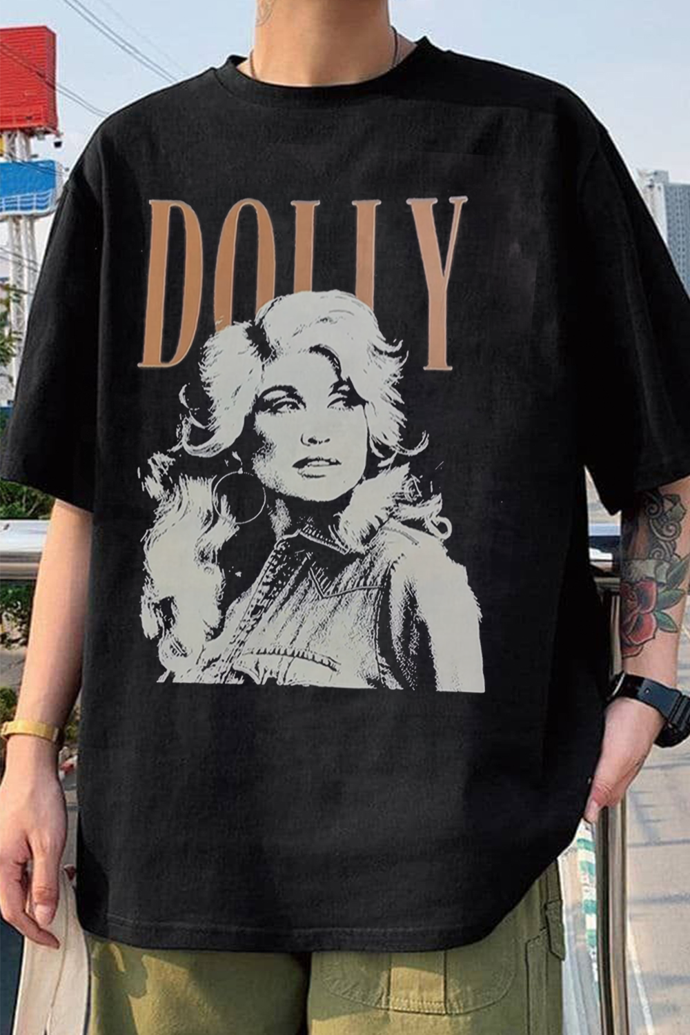 Dolly Country Music Fan Tee