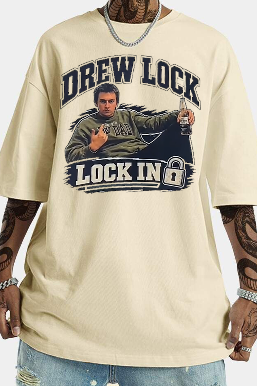 Drew Lock Football T-Shirt