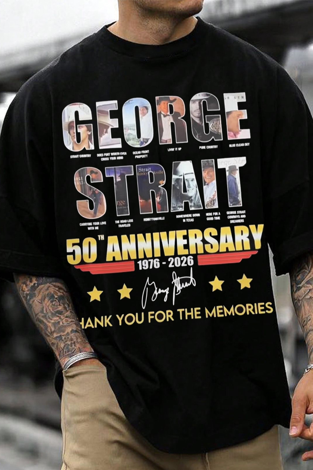 Kingofcountry George Strait Tee