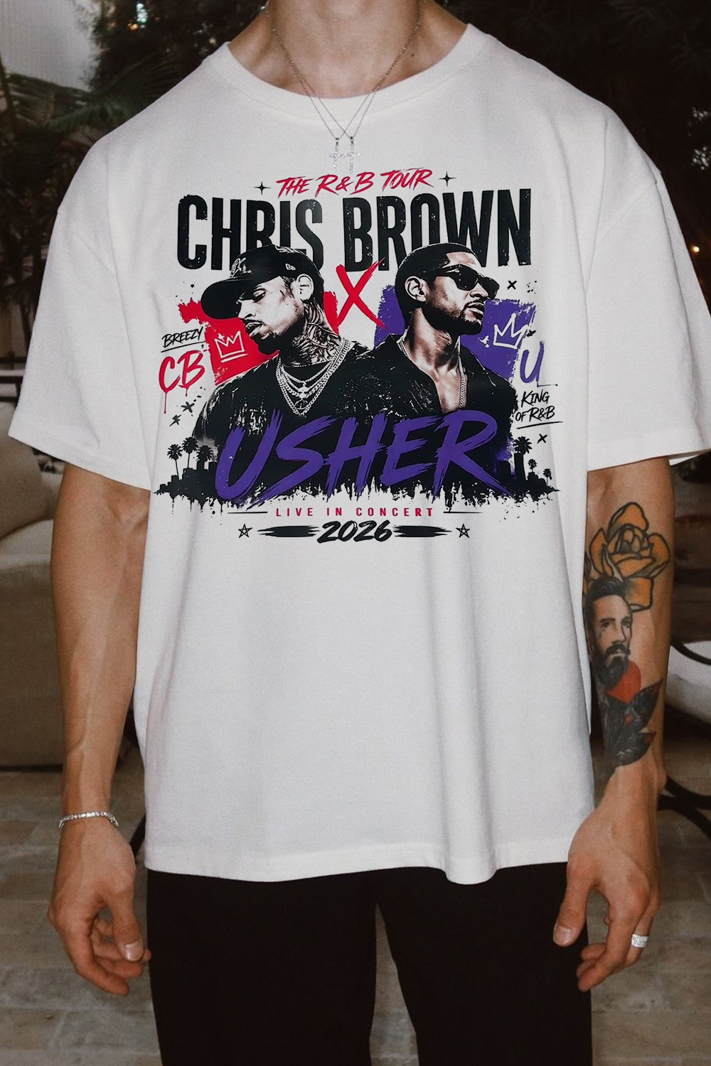 CB & Usher Tour Shirt🤘