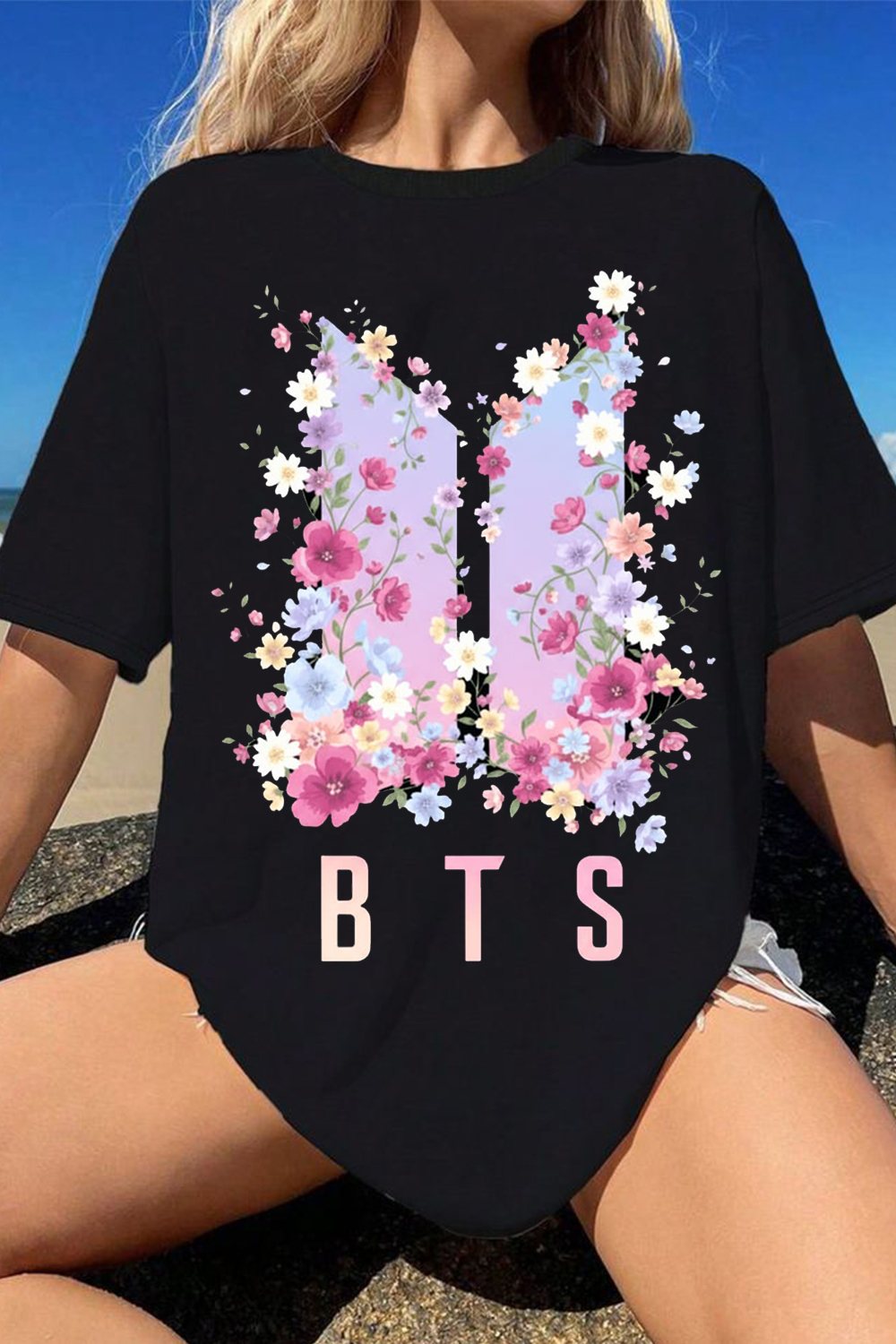 BTS Retro Floral T-Shirt