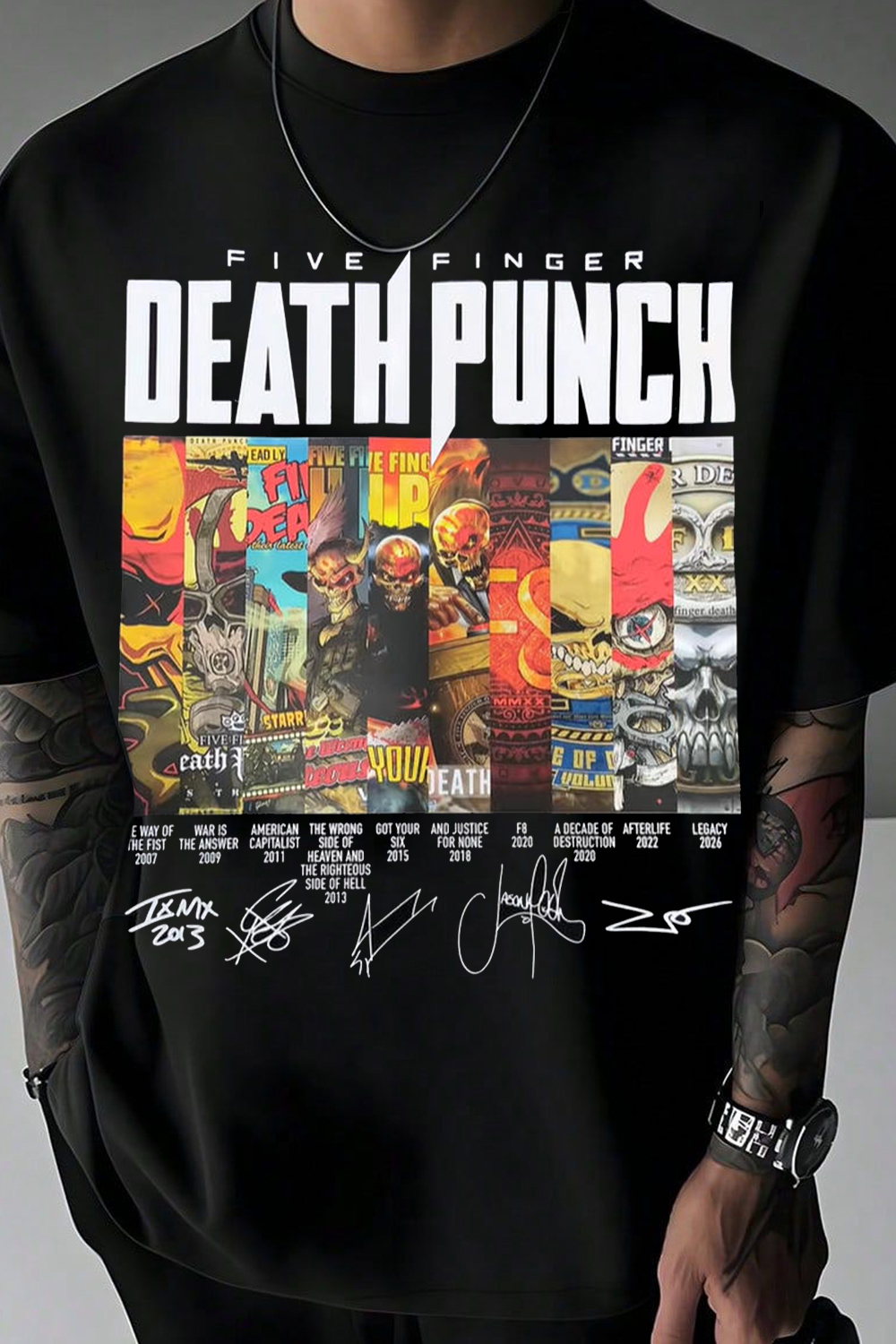 Albums 5FDP ☠ Tee