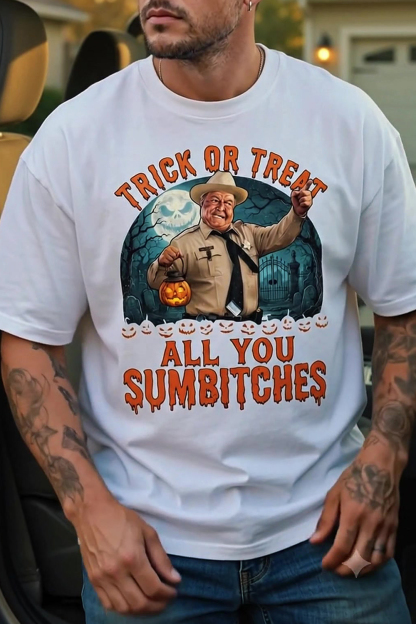 Smokey And The Bandit Trick Or Treat Tee