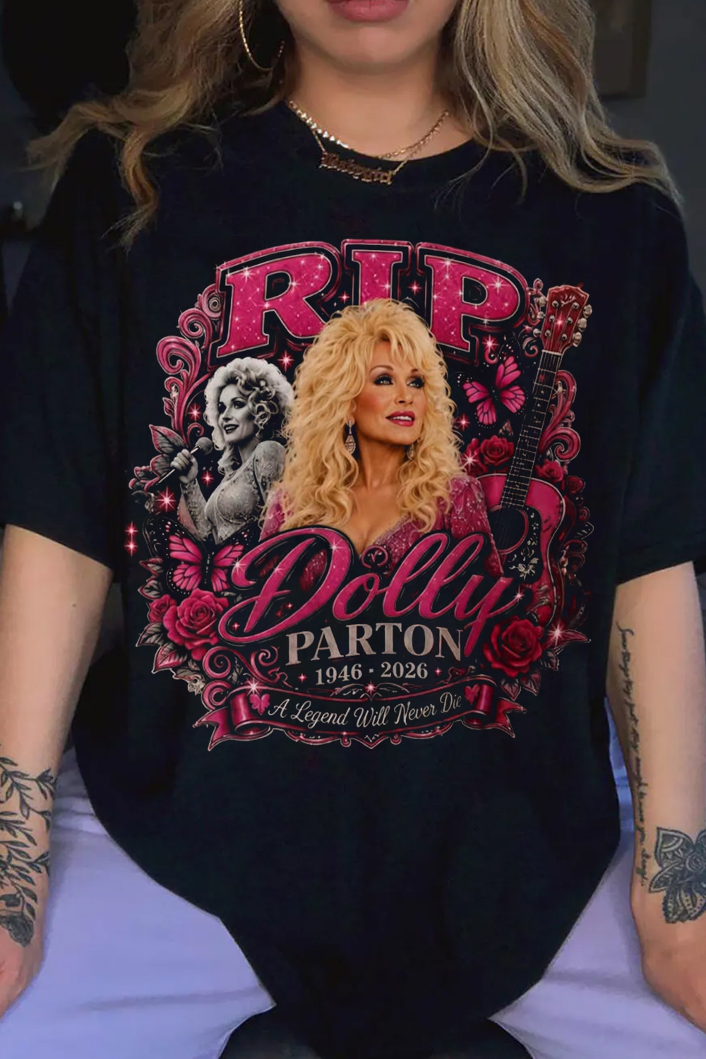 Dolly Parton Memorial Tribute Shirt