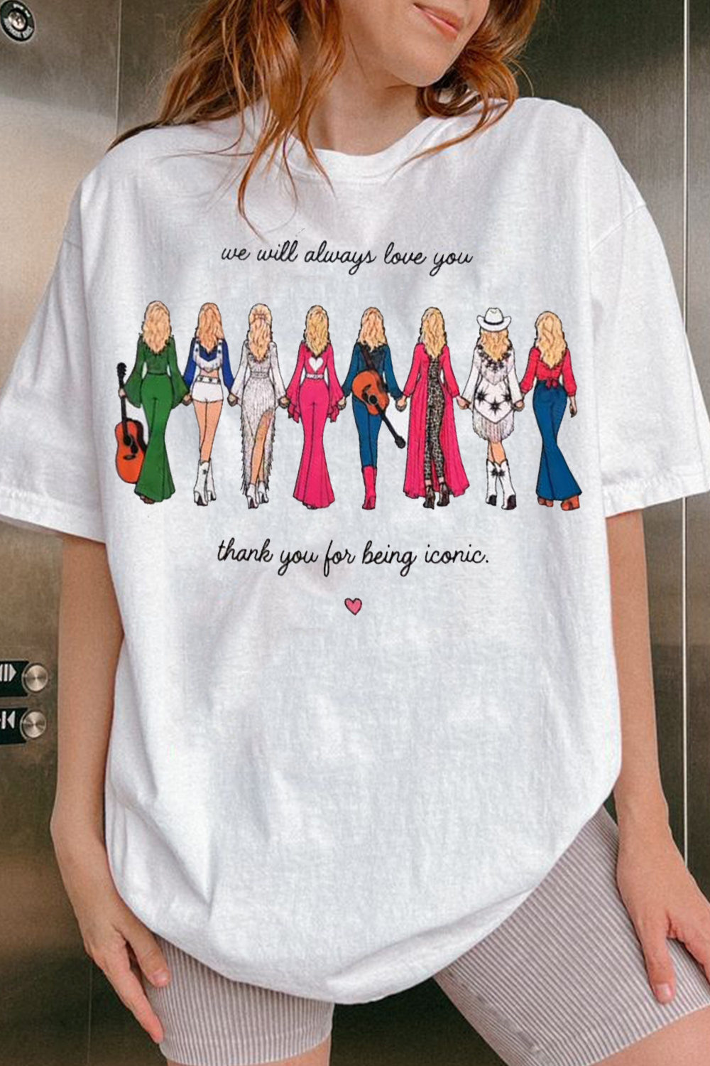 Dolly Parton Thank You For Being Iconic Tee