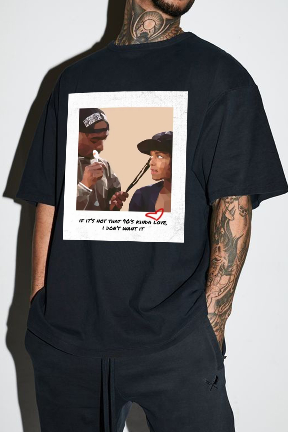 Poetic Justice - Snow Washed Oversized T-Shirt