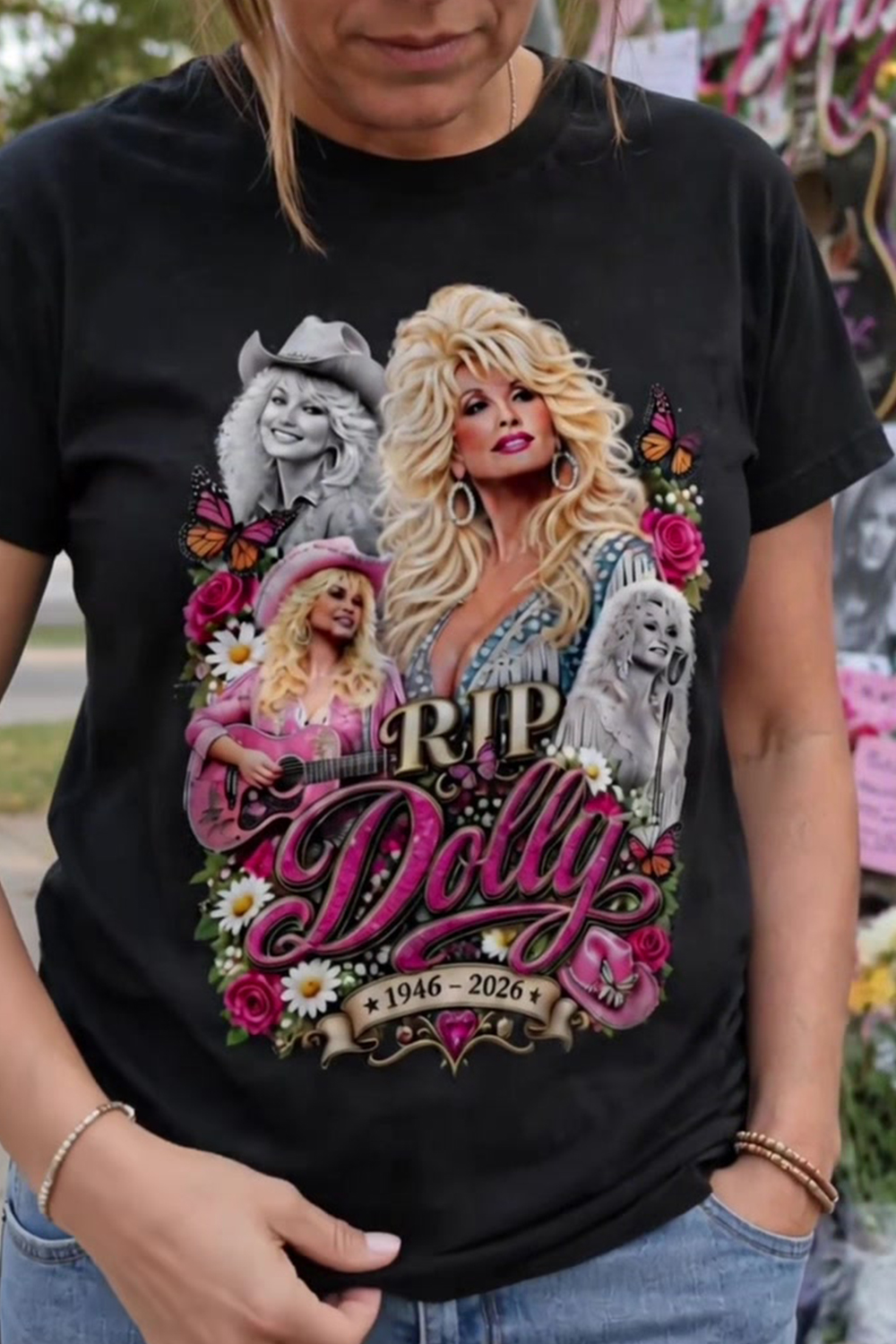 Country Music Dolly Parton Tee