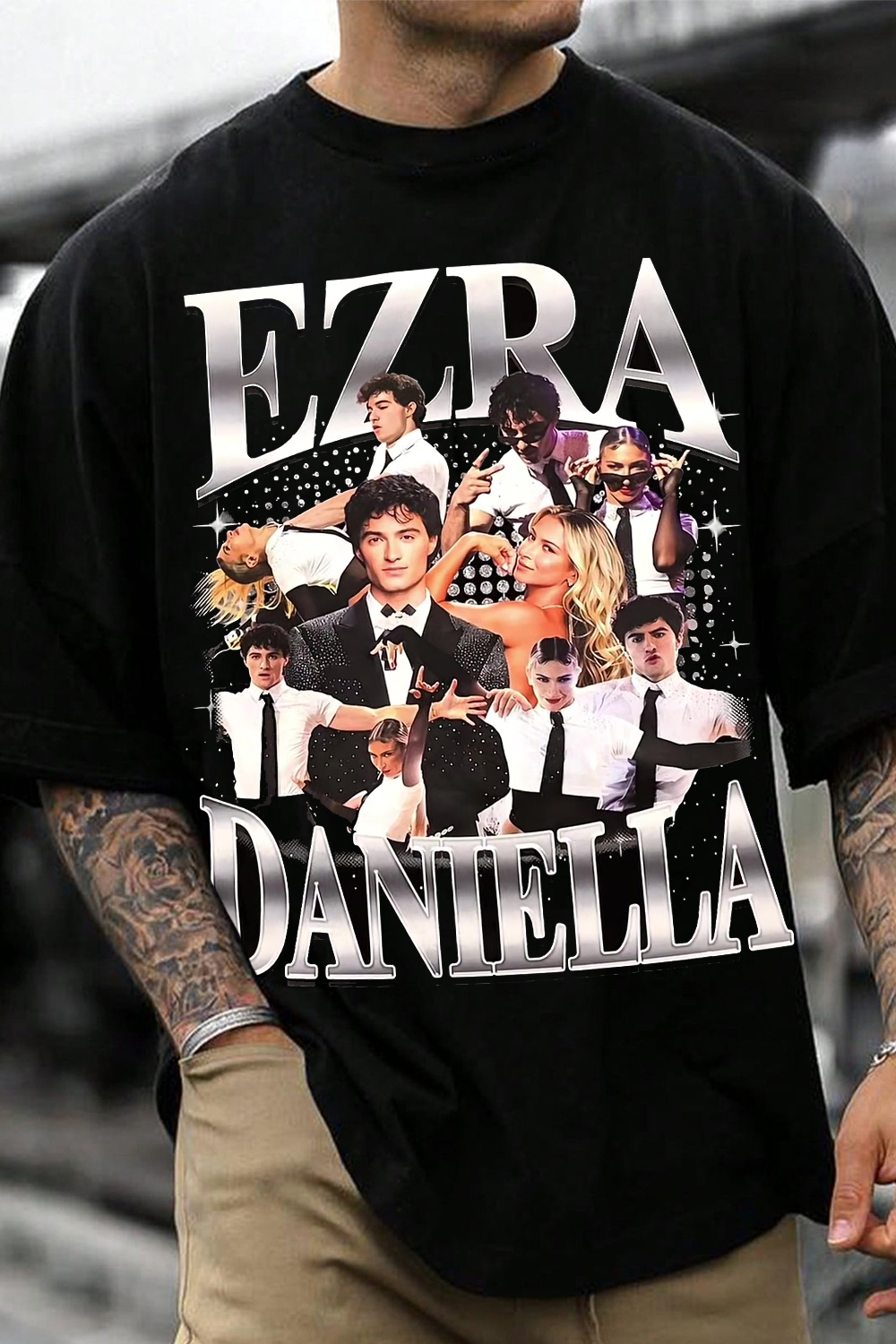 Ezra & Daniella DWTS🕺 Tee