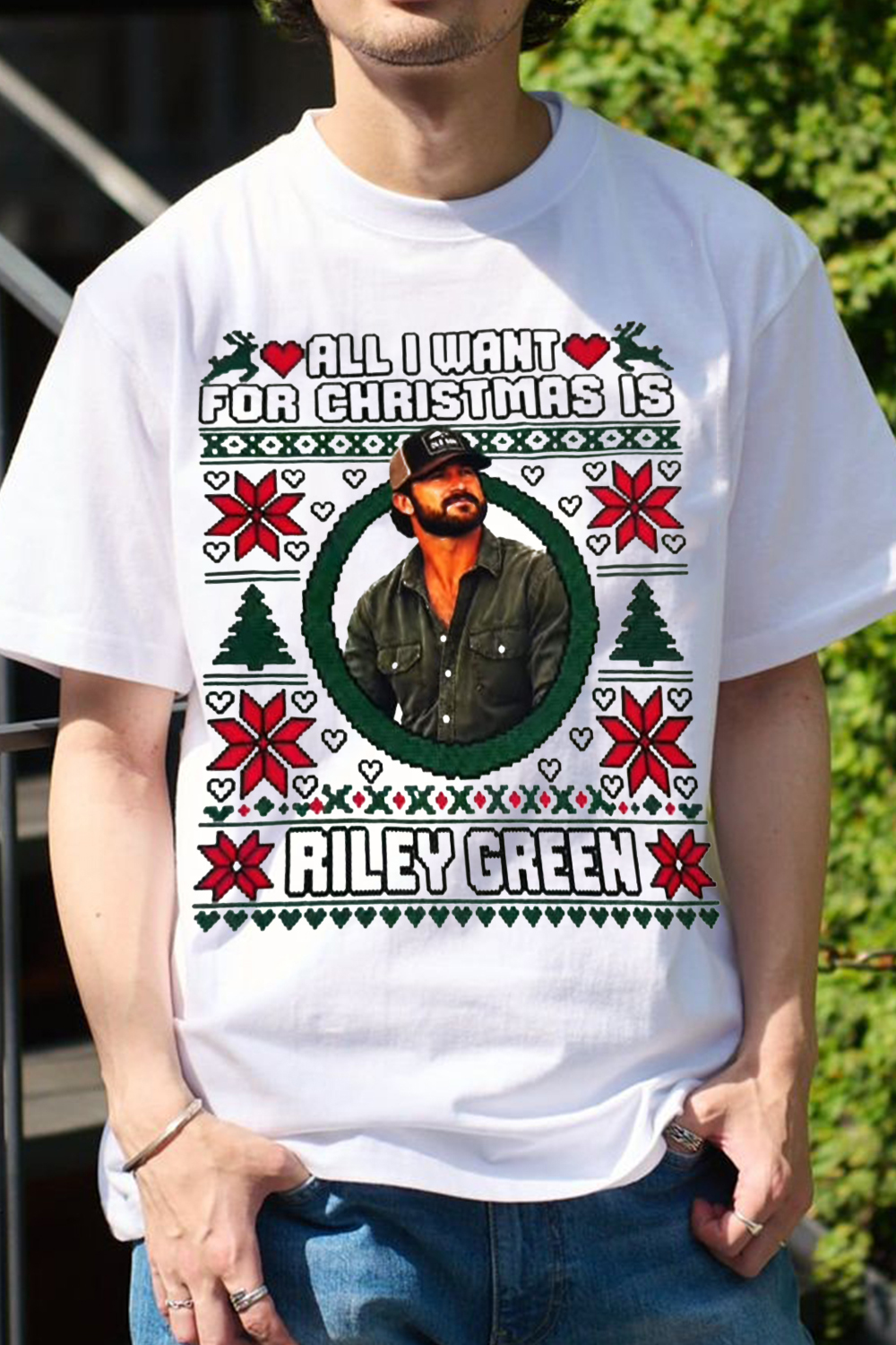 Riley Green Christmas Tee