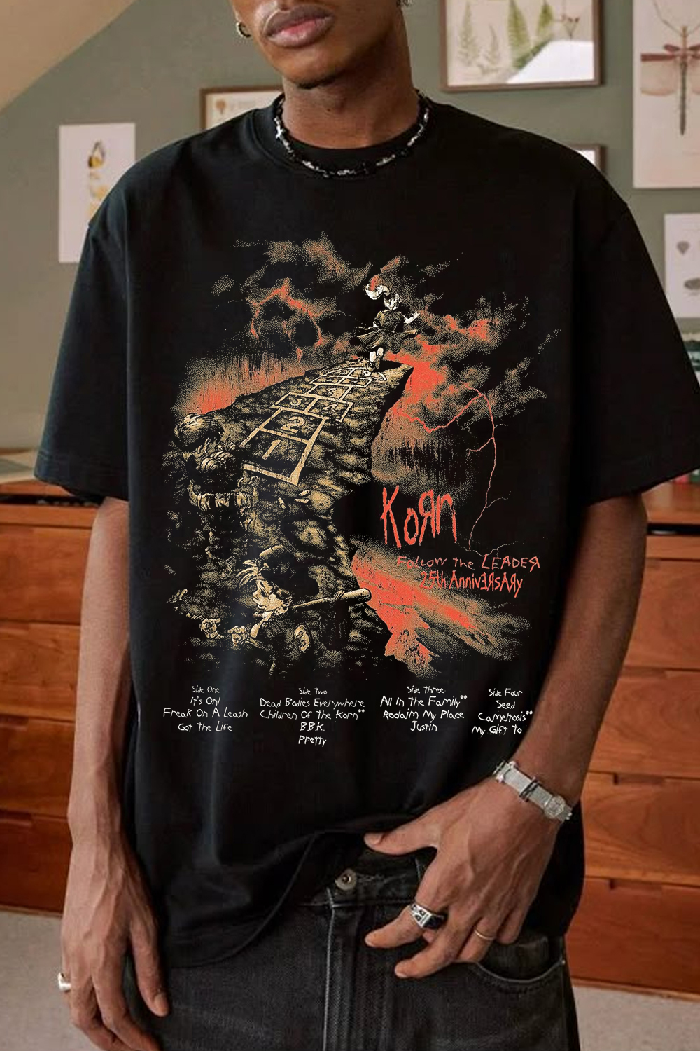Korn Album Personalized Print T-Shirt