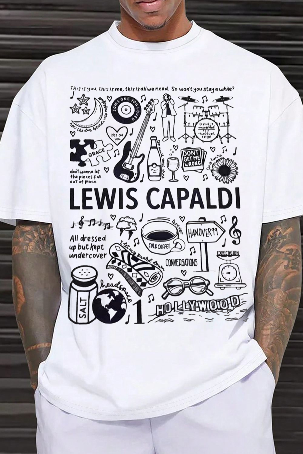 Lewis Capaldi Tour Tee