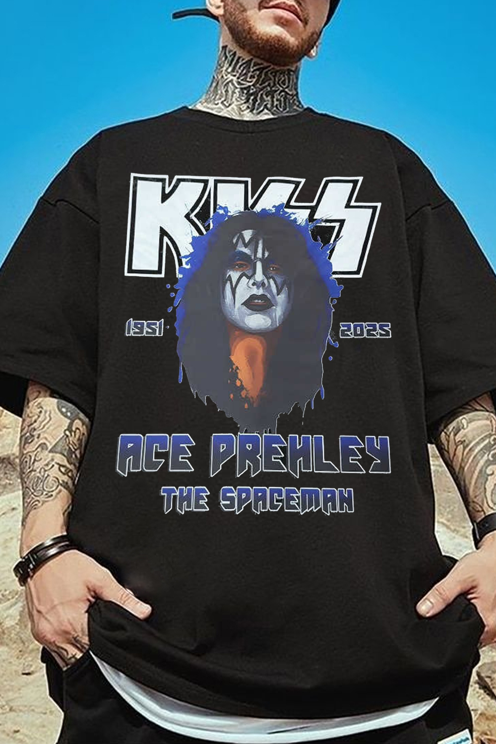 Ace Frehley Kiss Tee