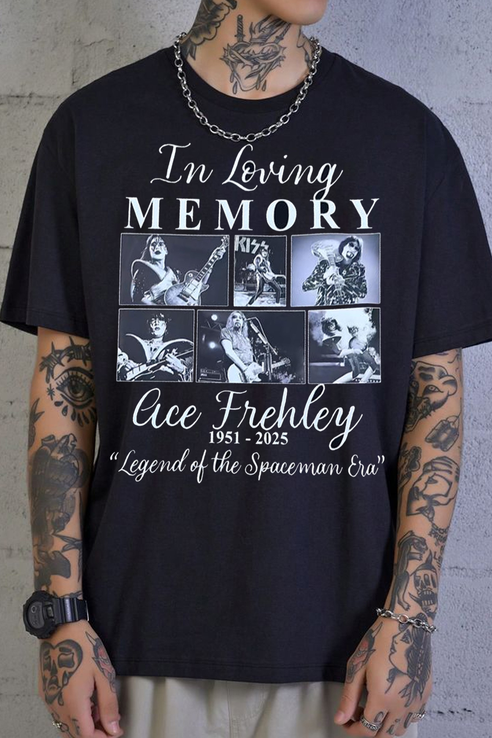 Ace Frehley 🥲🕊💋 Tee