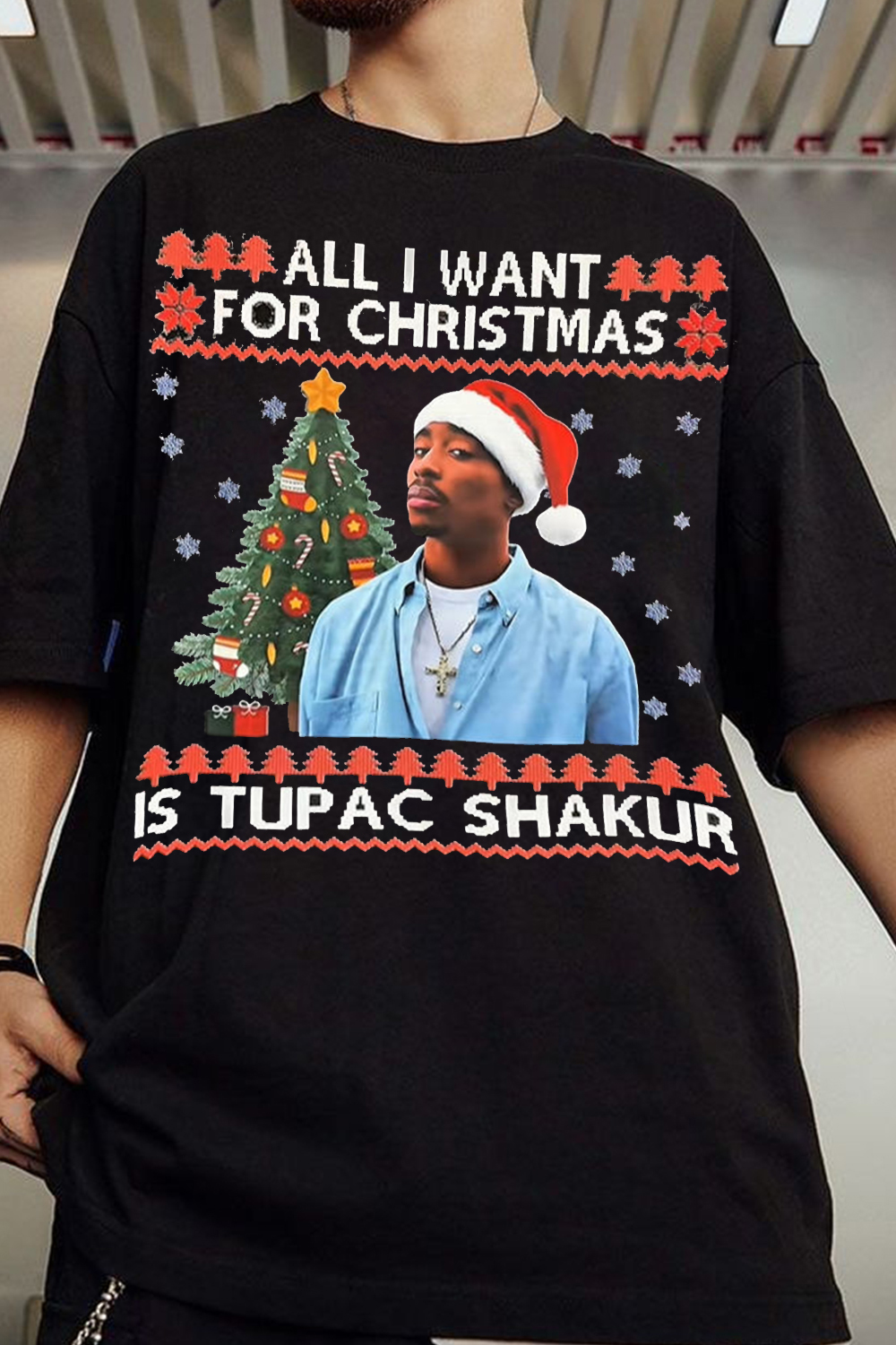 Merry Christmas Tupac Tee