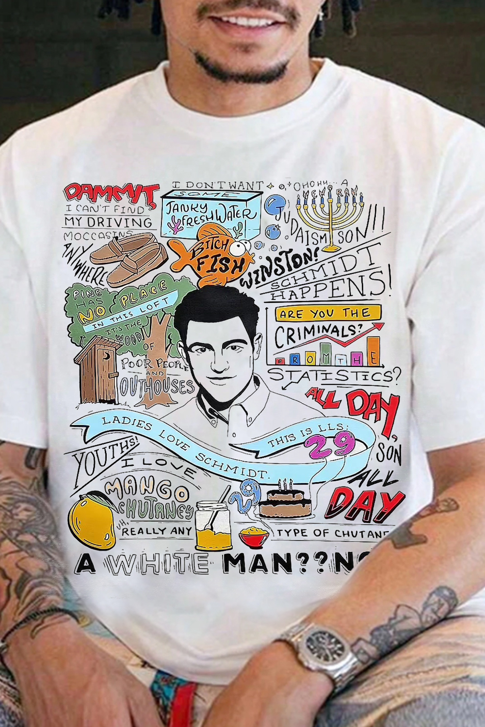 Schmid New Girl Quotes Shirt