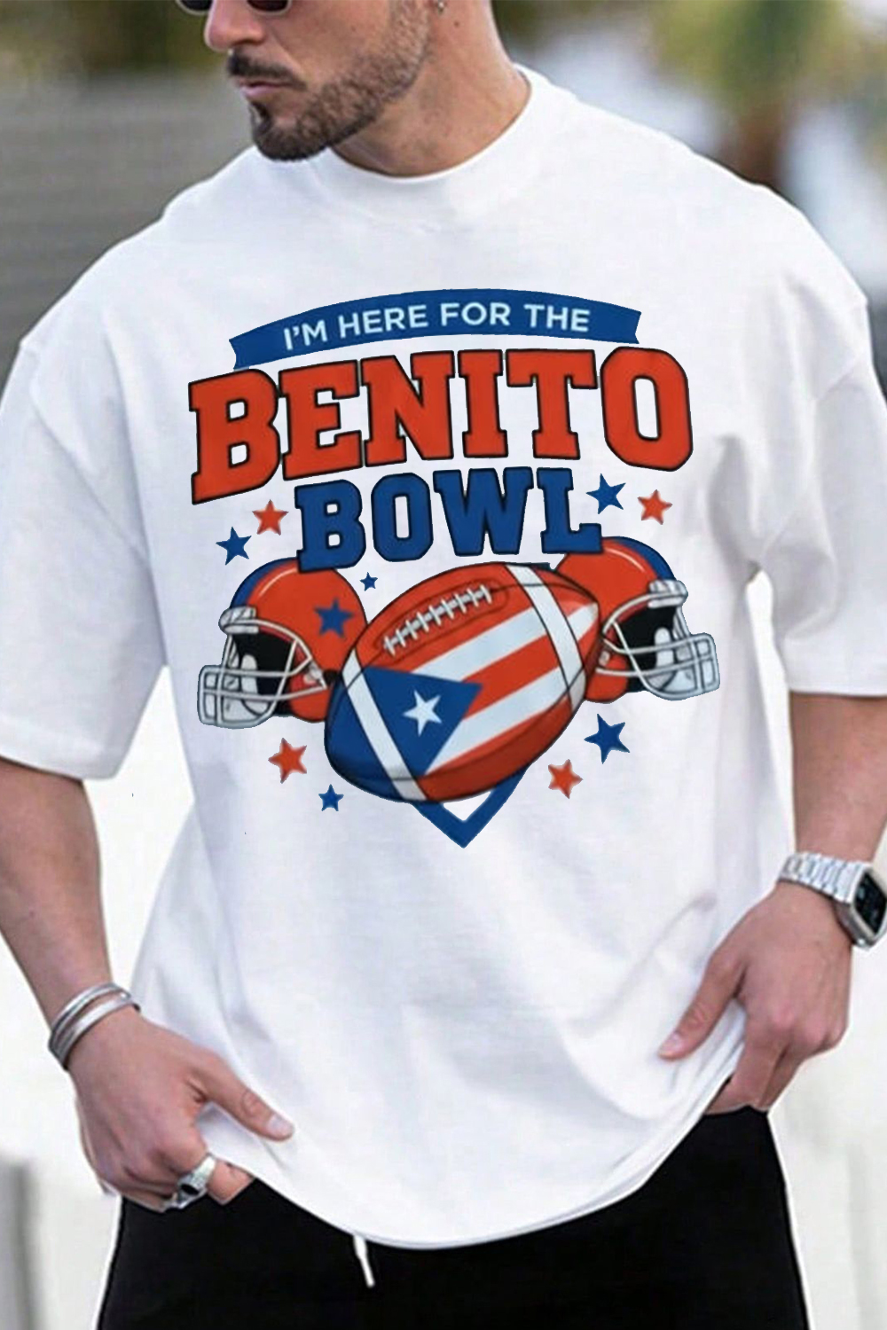 Super Bowl, Pero En Modo Benito 🔥 Tee