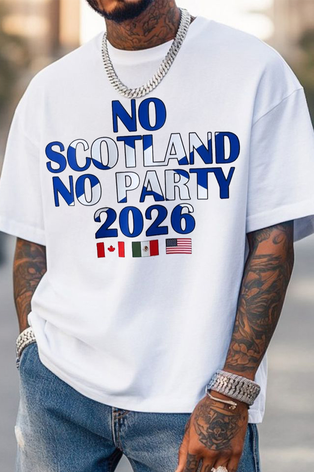 The No Scotland No Party Tee