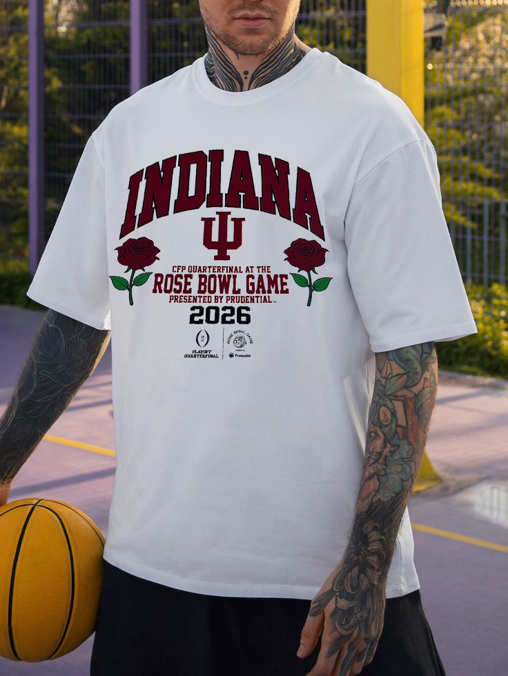Indiana Hoosiers Rose Bowl Game 2026 Shirt 🌹 🔥
