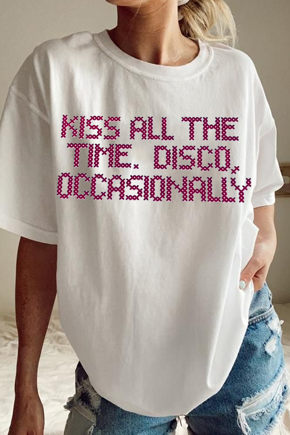 Kiss All the Time Tee