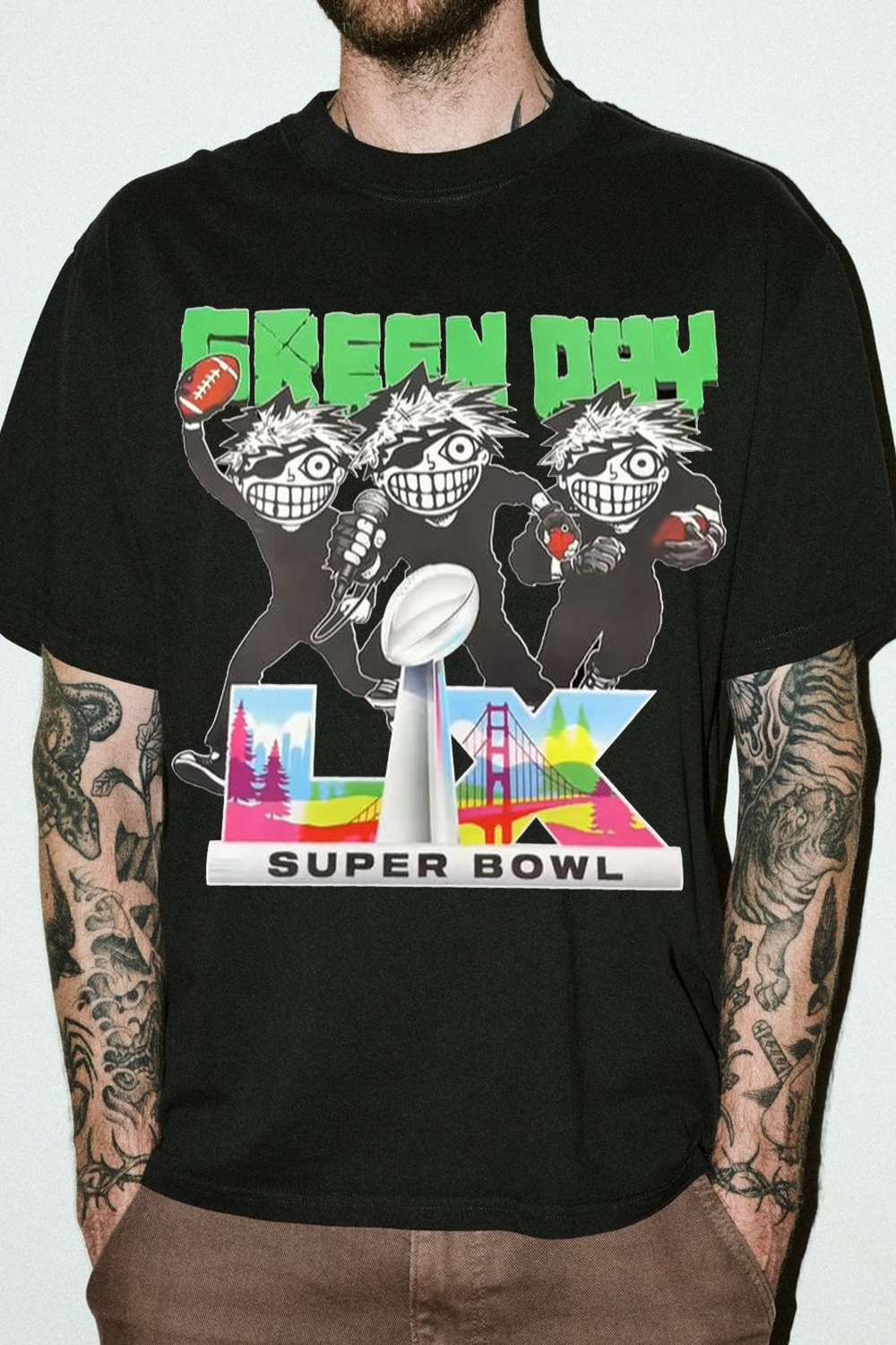 Super Bowl Green Day Tee