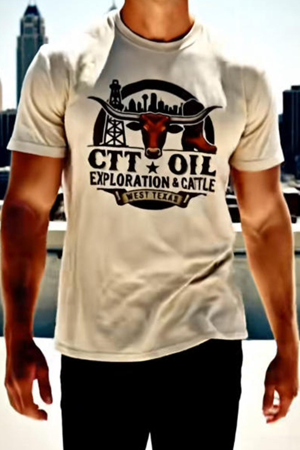 CTT Oil Exploration Cattle Shirt