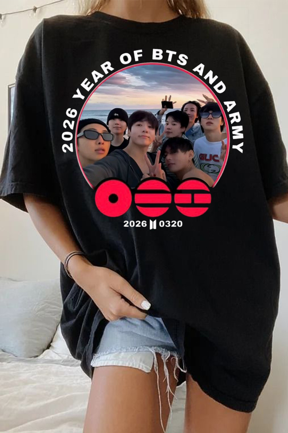 BTS 2026 Concert Short-Sleeved T-Shirt