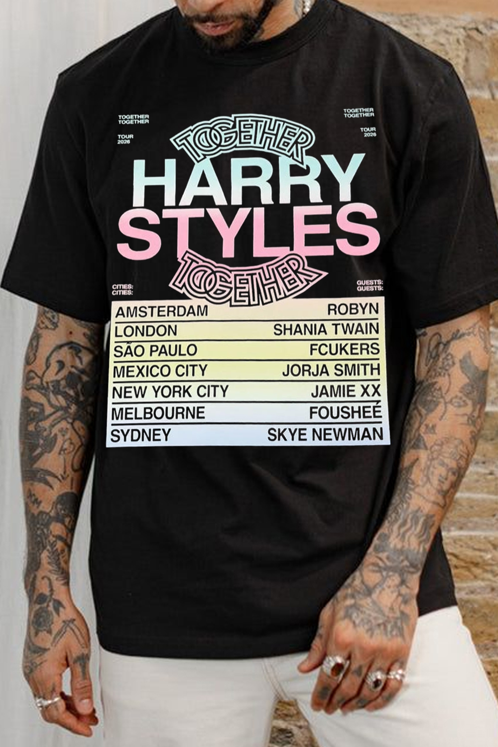 Harry Styles Music Tour 2026 Shirt❤️