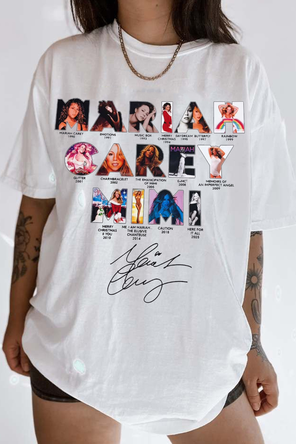 Mariah Carey T Shirt 💖 For Women