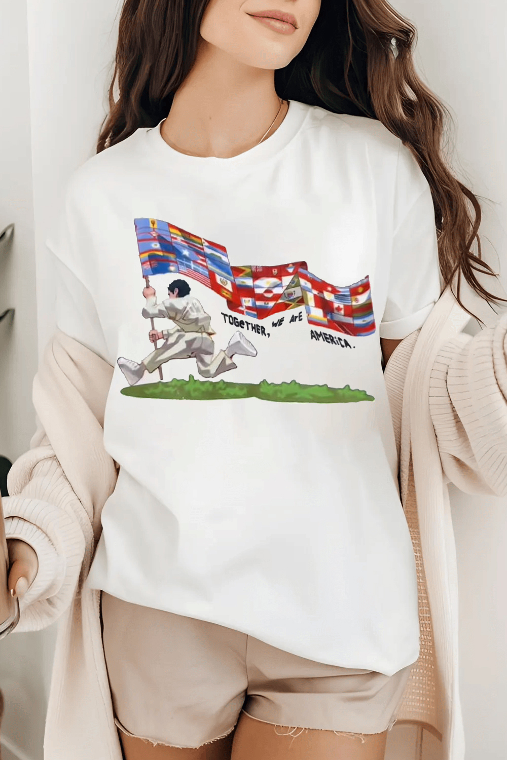 Together We Are America Bad Bunny Tee