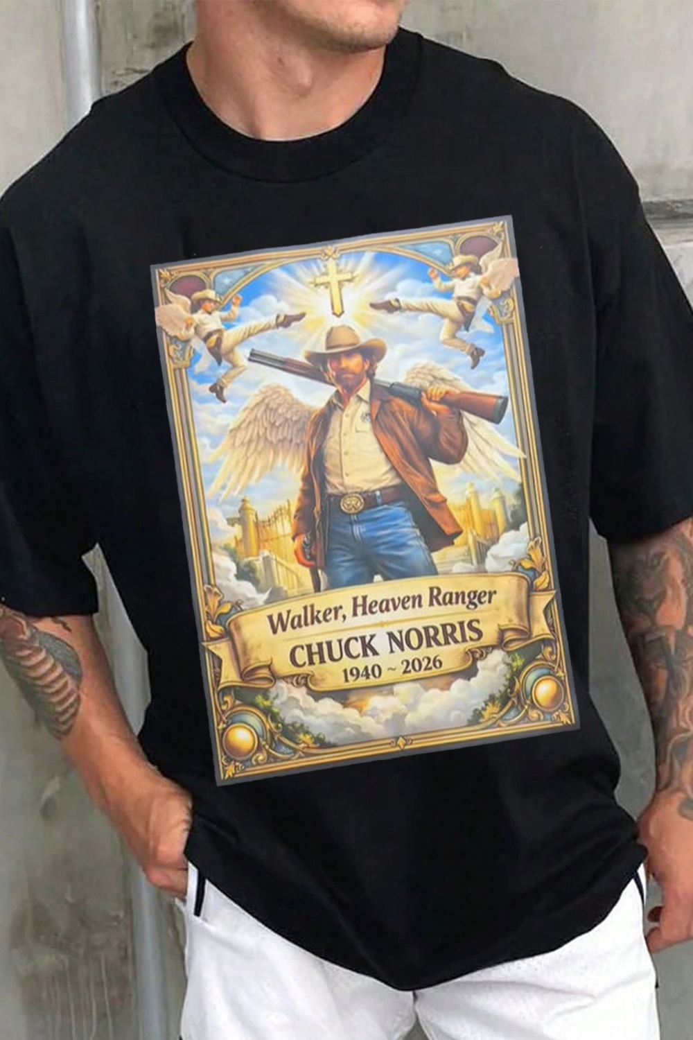 Ripchucknorris Chucknorris Tee