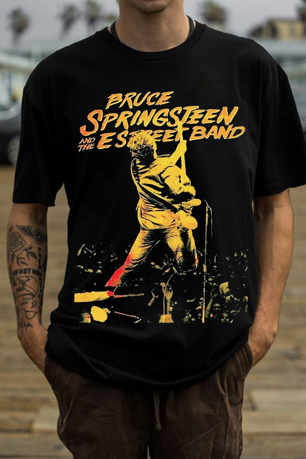 Bruce Springsteen Vintage Poster Tee