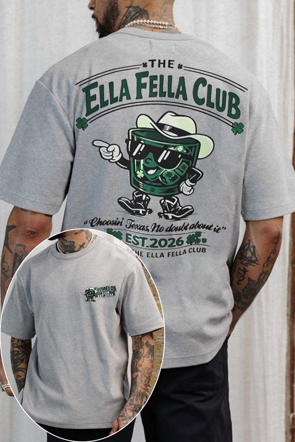 Ella Fella Club Patrick Day Shirt