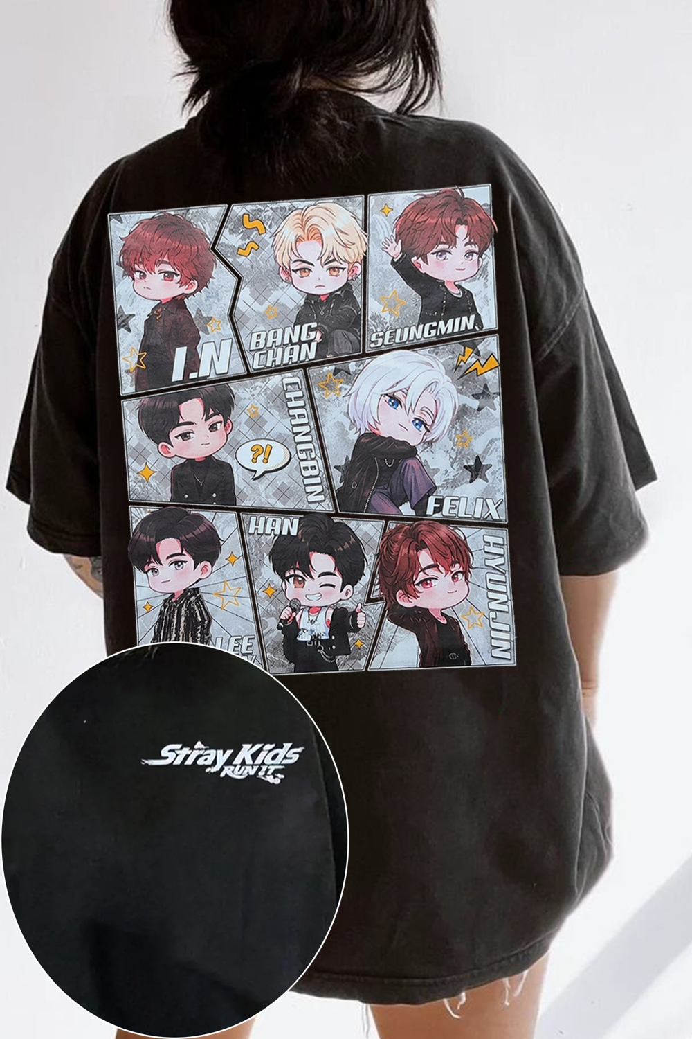 Stray Kids Cartoon Shirt